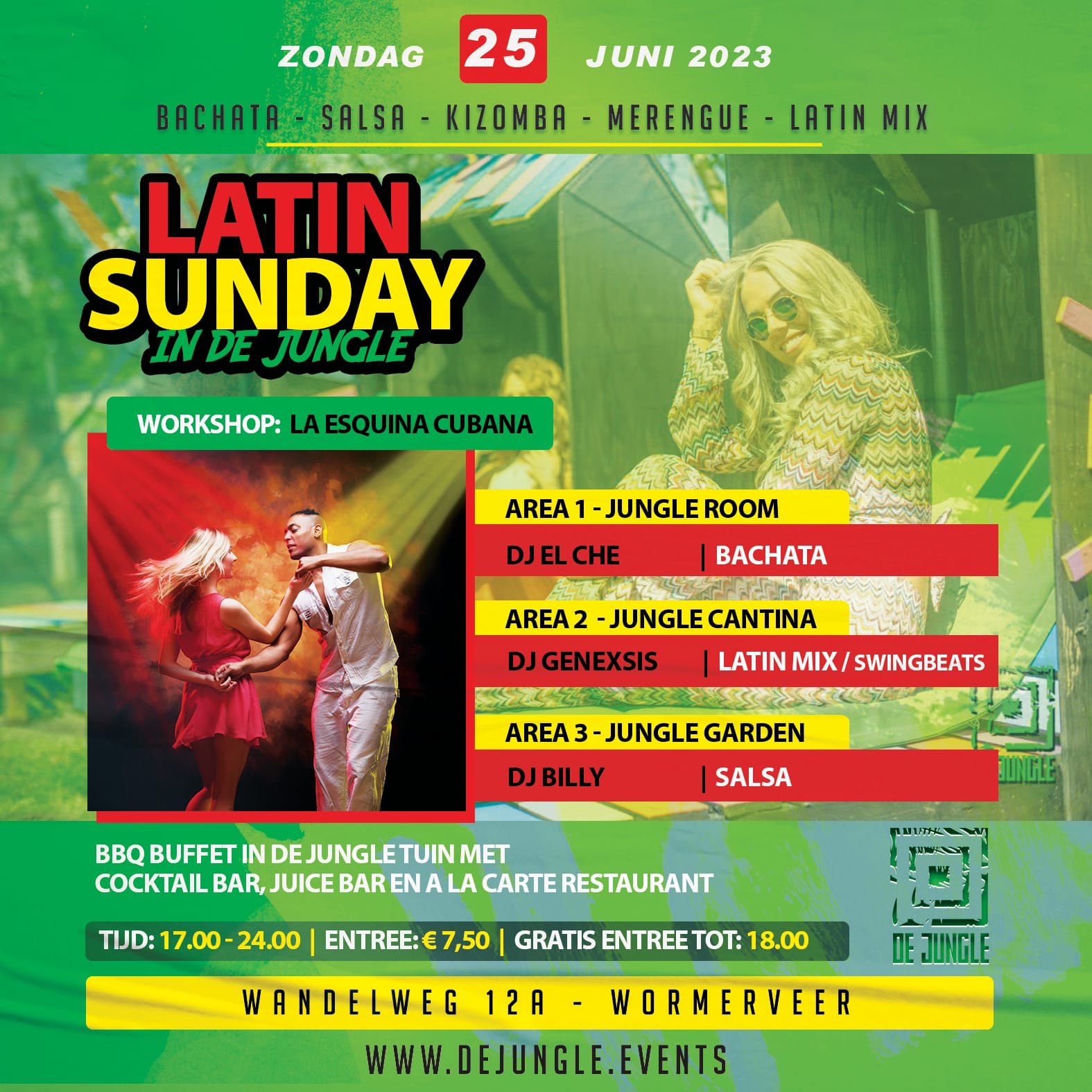 Latin Sunday 25 juni